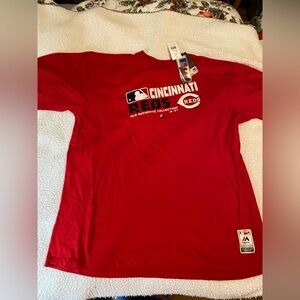 Majestic Red Cincinnati Reds Tee 3xlt NWT